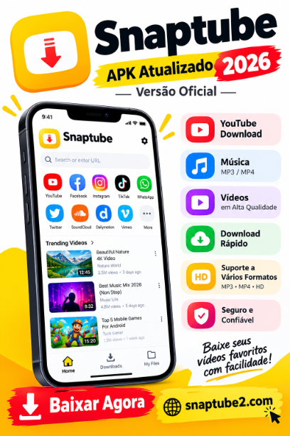 Baixar Snaptube APK Atualizado 2026 - Versão Oficial