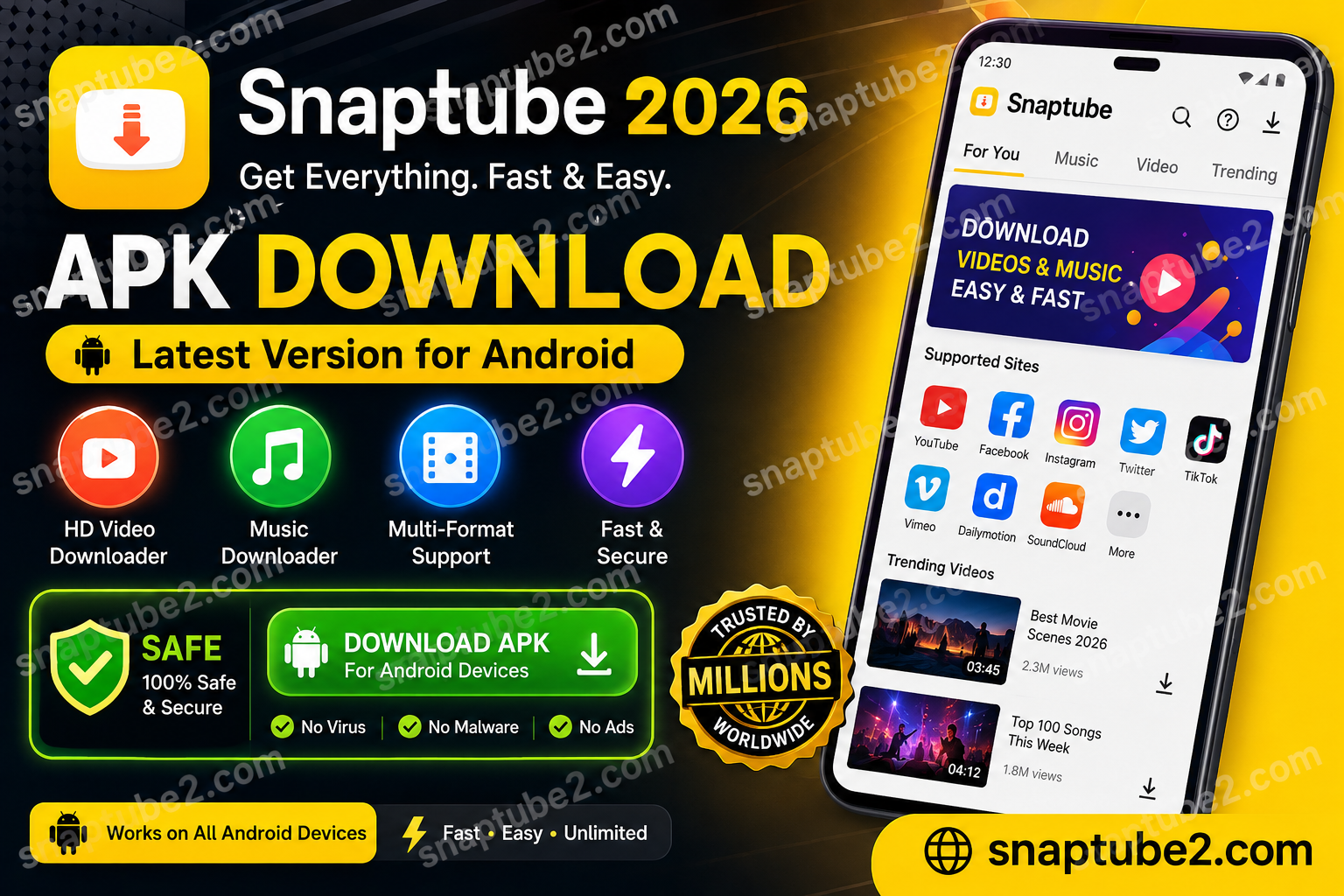 What is New in Snaptube 2026