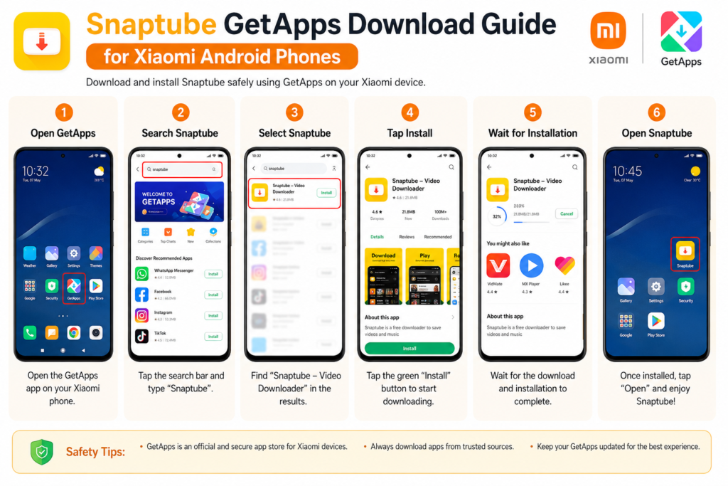 Snaptube Getapps Download