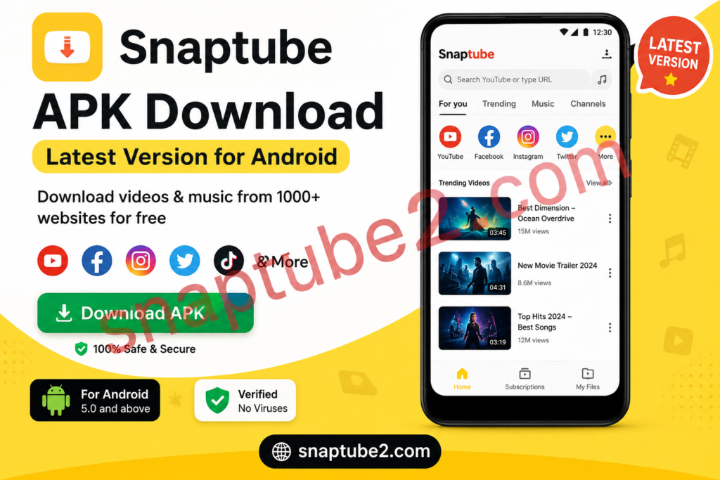 Snaptube APK Download Latest Version for Android